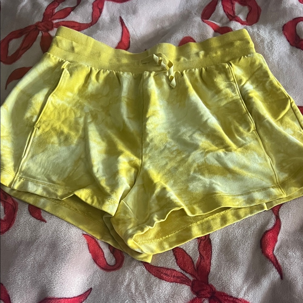All in Motion Bright Yellow Athletic Shorts
